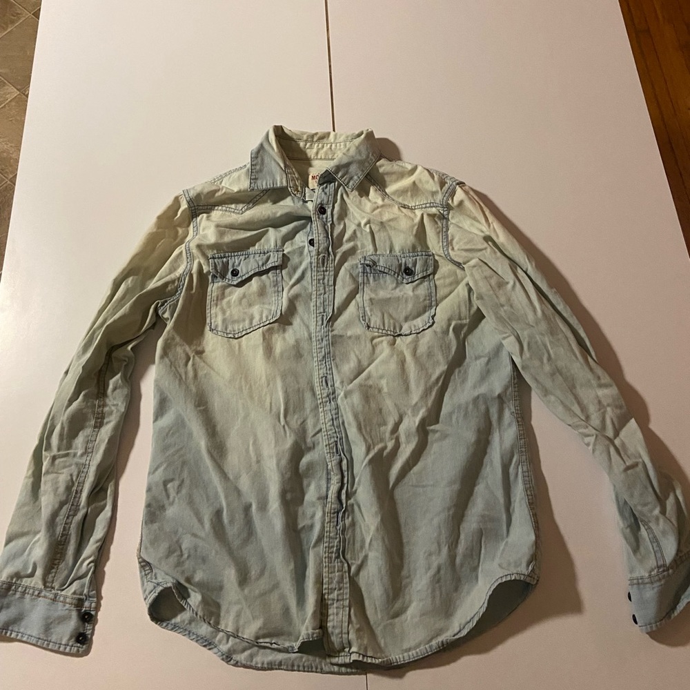 Denim Long Sleeve Shirt